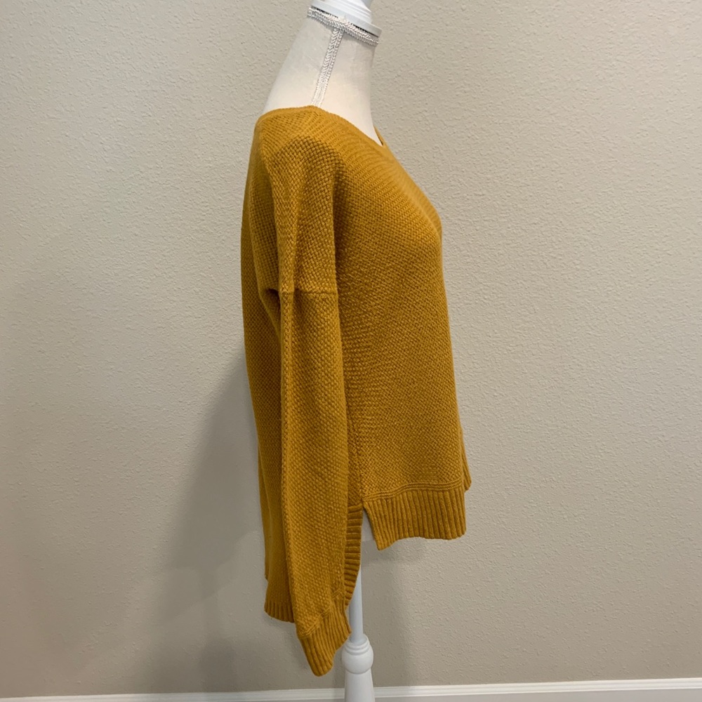 Madewell High-low Wide Neck Sweater